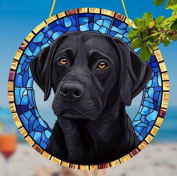 Raamhanger Labrador ( kleurrijk )