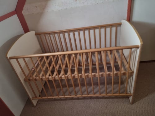 Kinderledikant met matras en dekbed