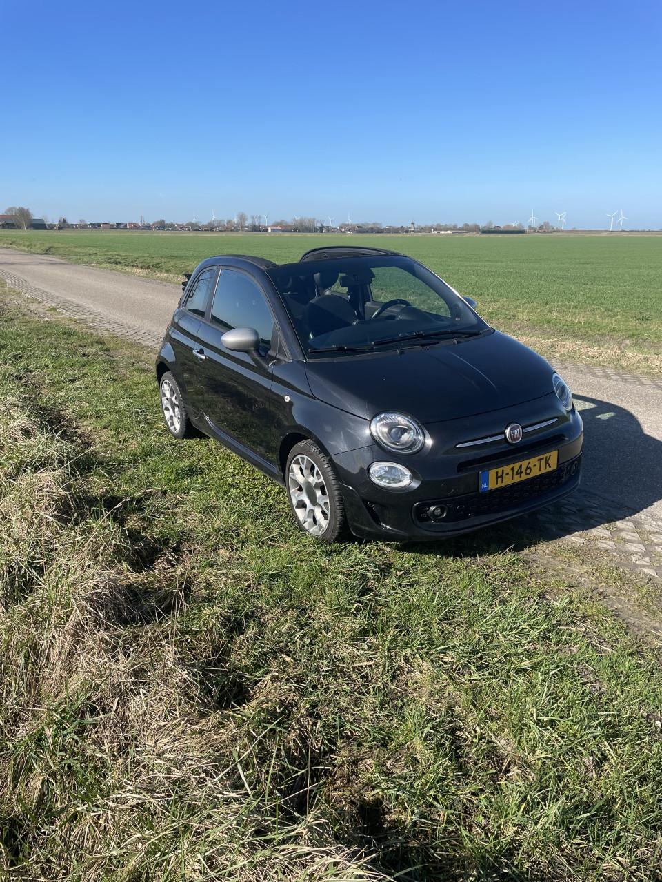 Fiat 500 cabriolet hybride rock star
