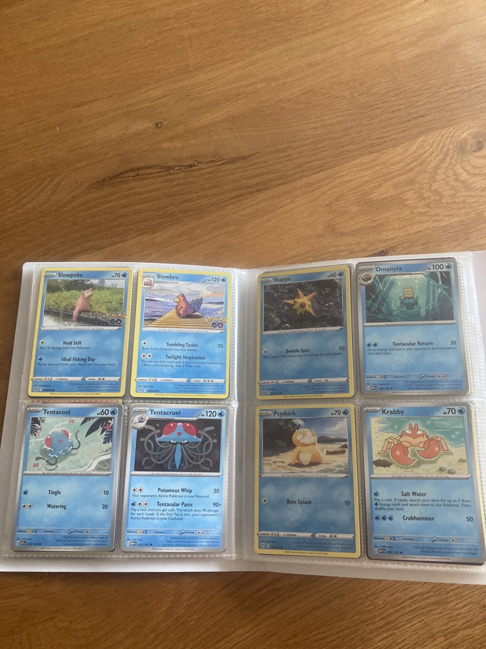 Map met Pokemon kaarten