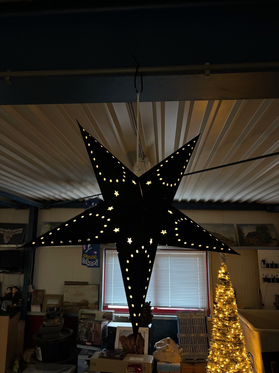 Kerstman 3D Infinity USB en timer ook op batterijen