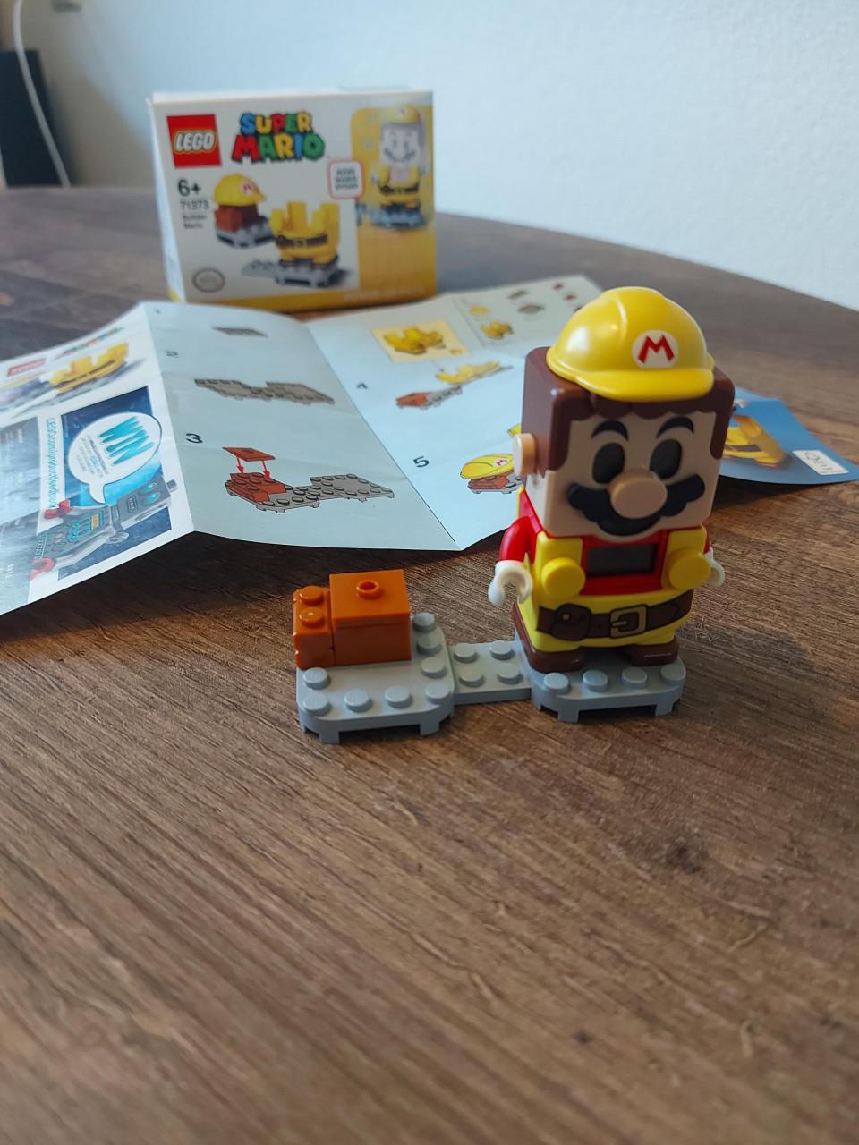 Super Mario power up 71373 Builder compleet in doos excl. Mario (zie 71360)