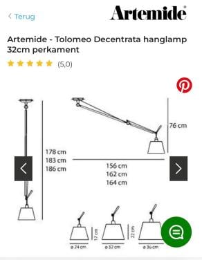 Hanglamp Artemide