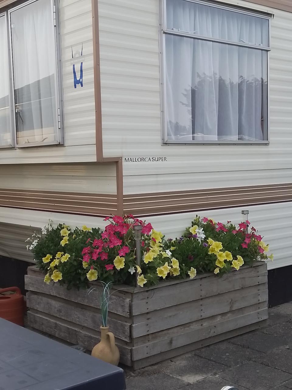 Stacaravan Sunseeker type Mallorca Super 9 meter x 3.30 meter