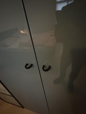 4 petrol IKEA kastdeuren