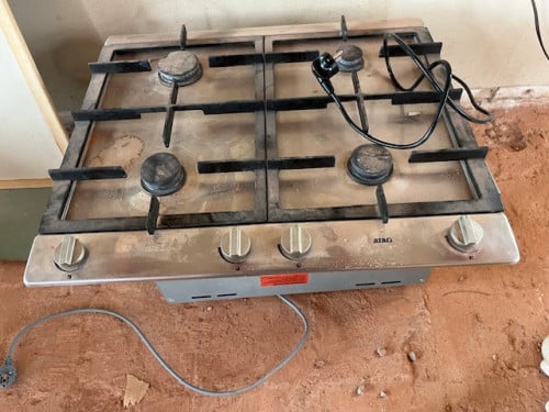 Atag gaskookplaat 4-pits met elektrische ontsteking inbouw