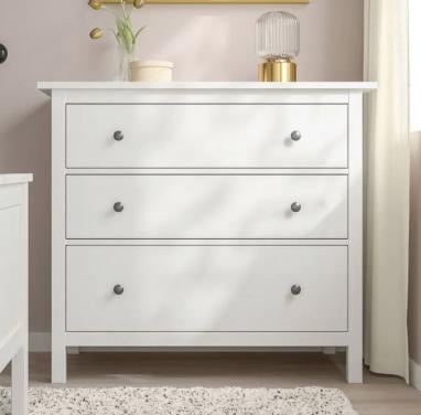 Mooi dressoir wit massief hout