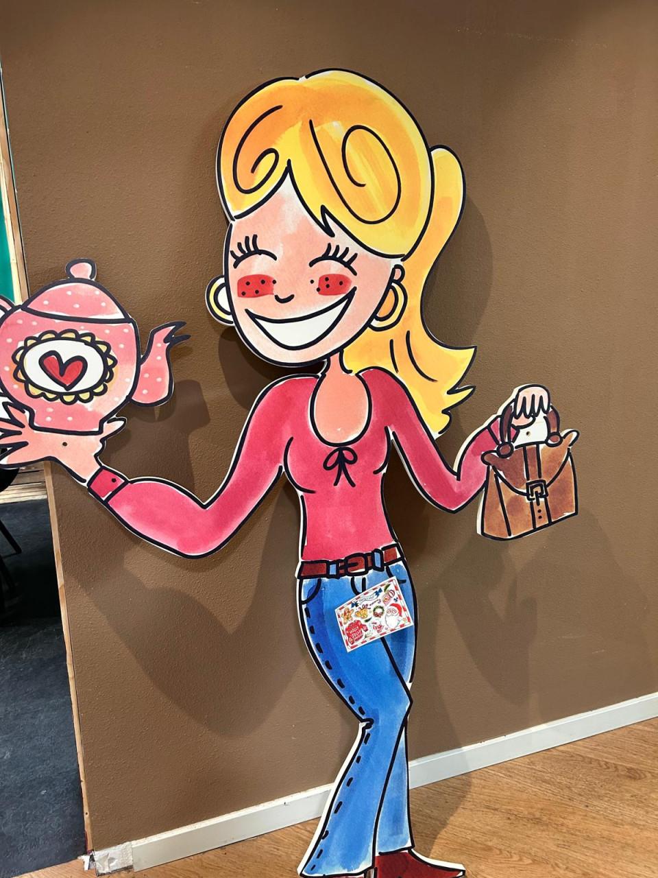 Blond Amsterdam displays!