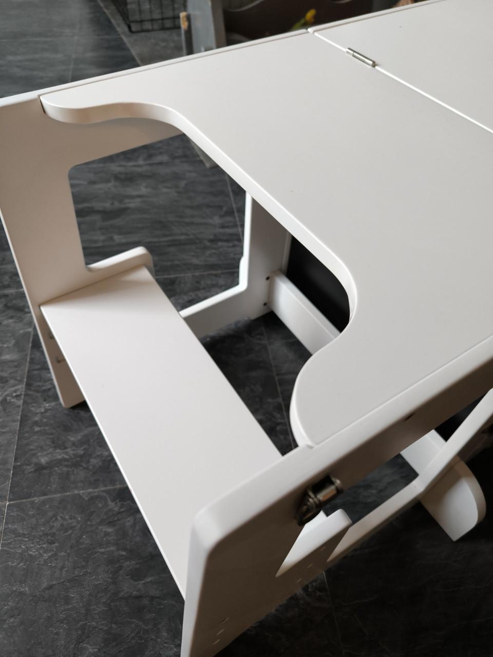 Leertoren 3 in 1 toren krijtbord tafeltje met stoeltje