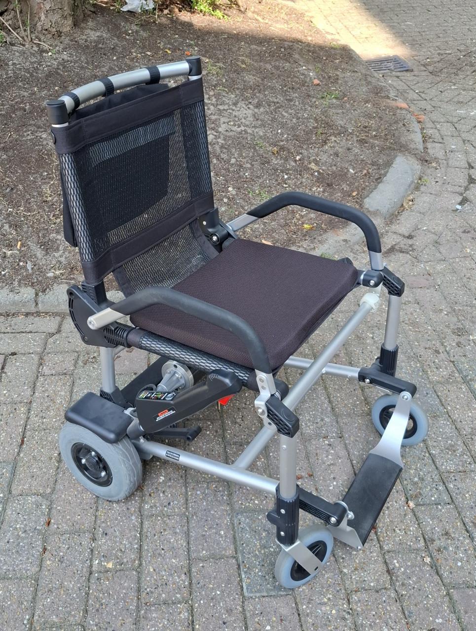 Zinger elektrische, inklapbare rolstoel