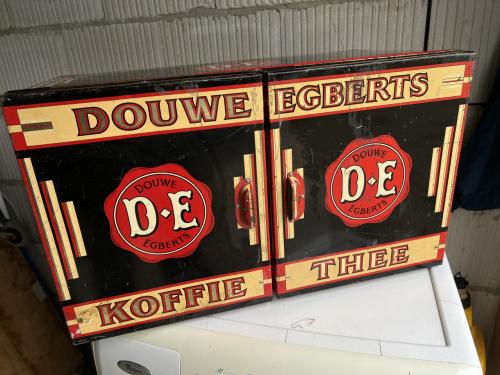 Winkelblik DE Douwe Egberts koffie thee deurtjes origineel
