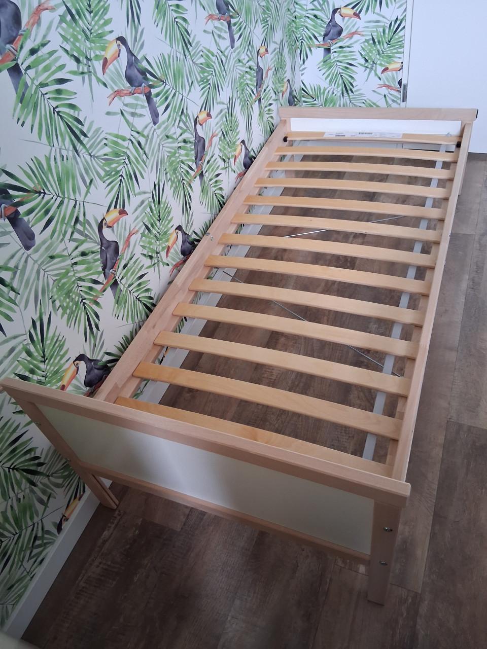 Peuterbed Ikea Sniglar 70 x 160 cm incl. matras, dekbedje, lakens