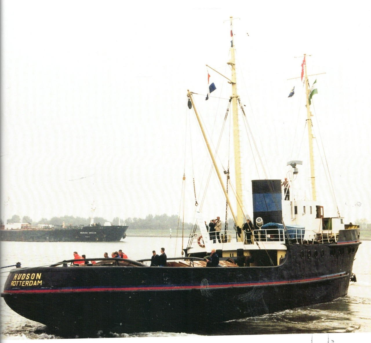 Hudson. Drie maal is scheepsrecht