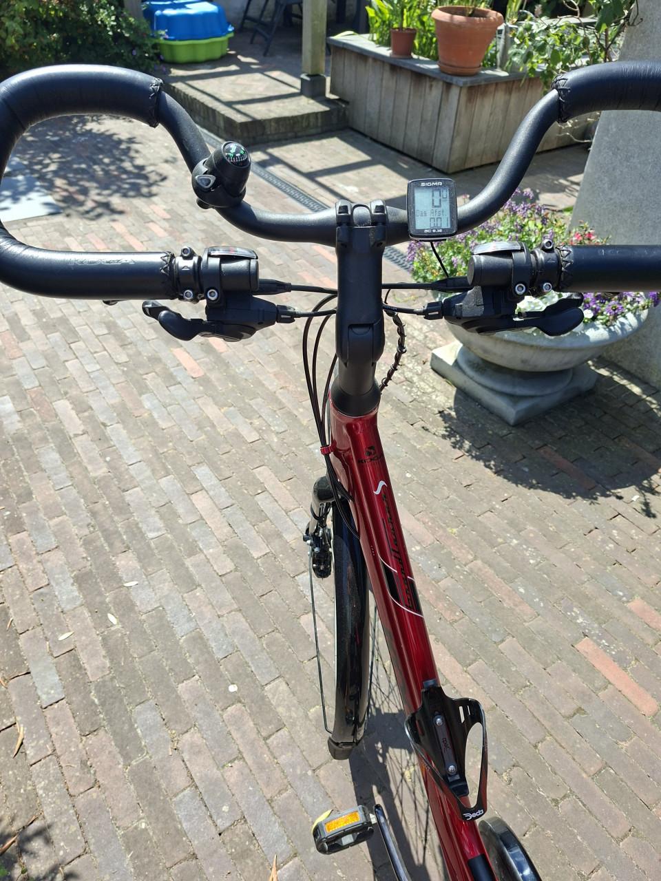 Rode Koga damesfiets