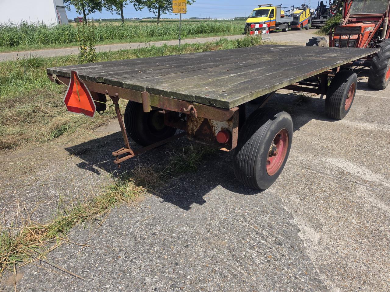Boerenwagen strowagen of hooiwagen