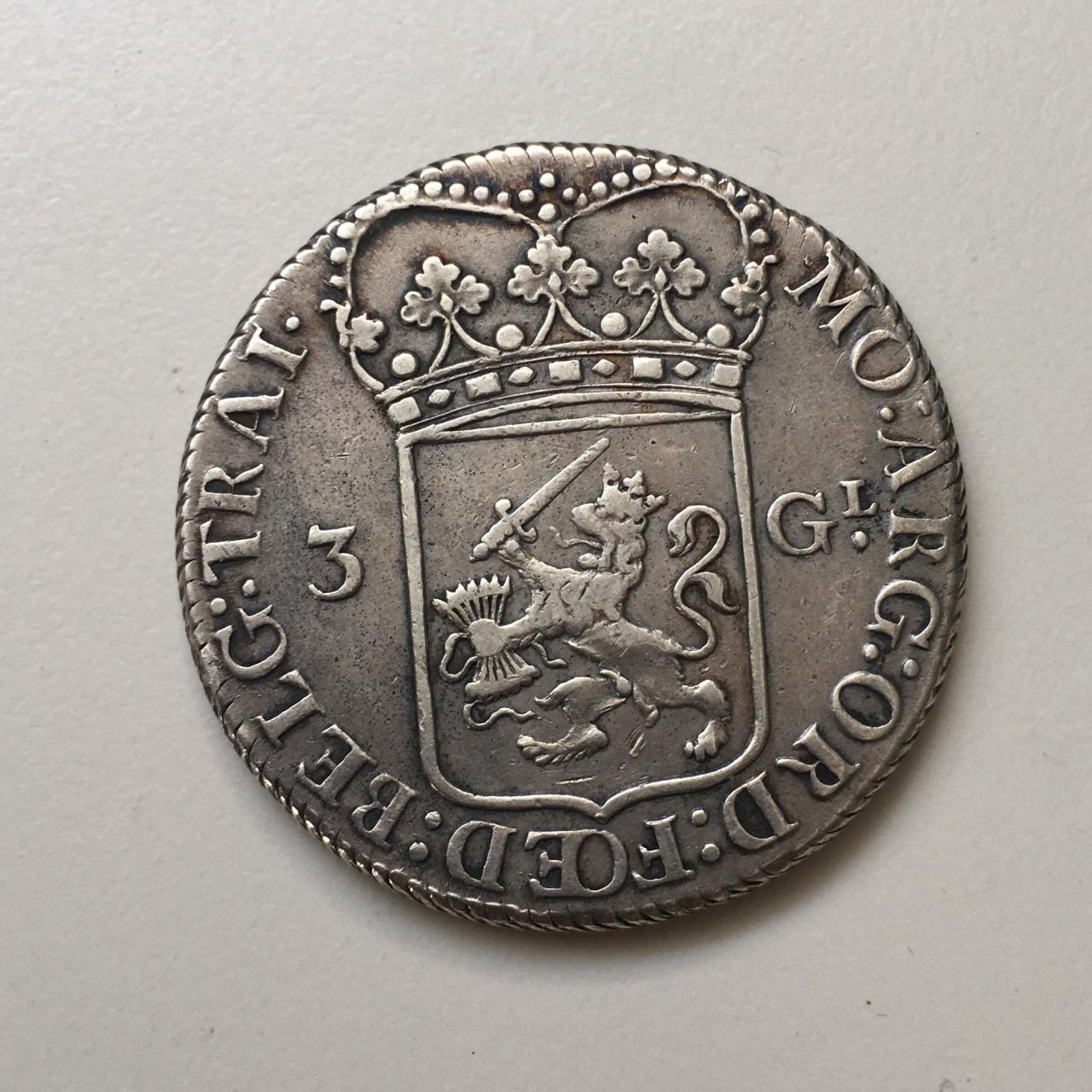 3 Gulden Utrecht 1794
