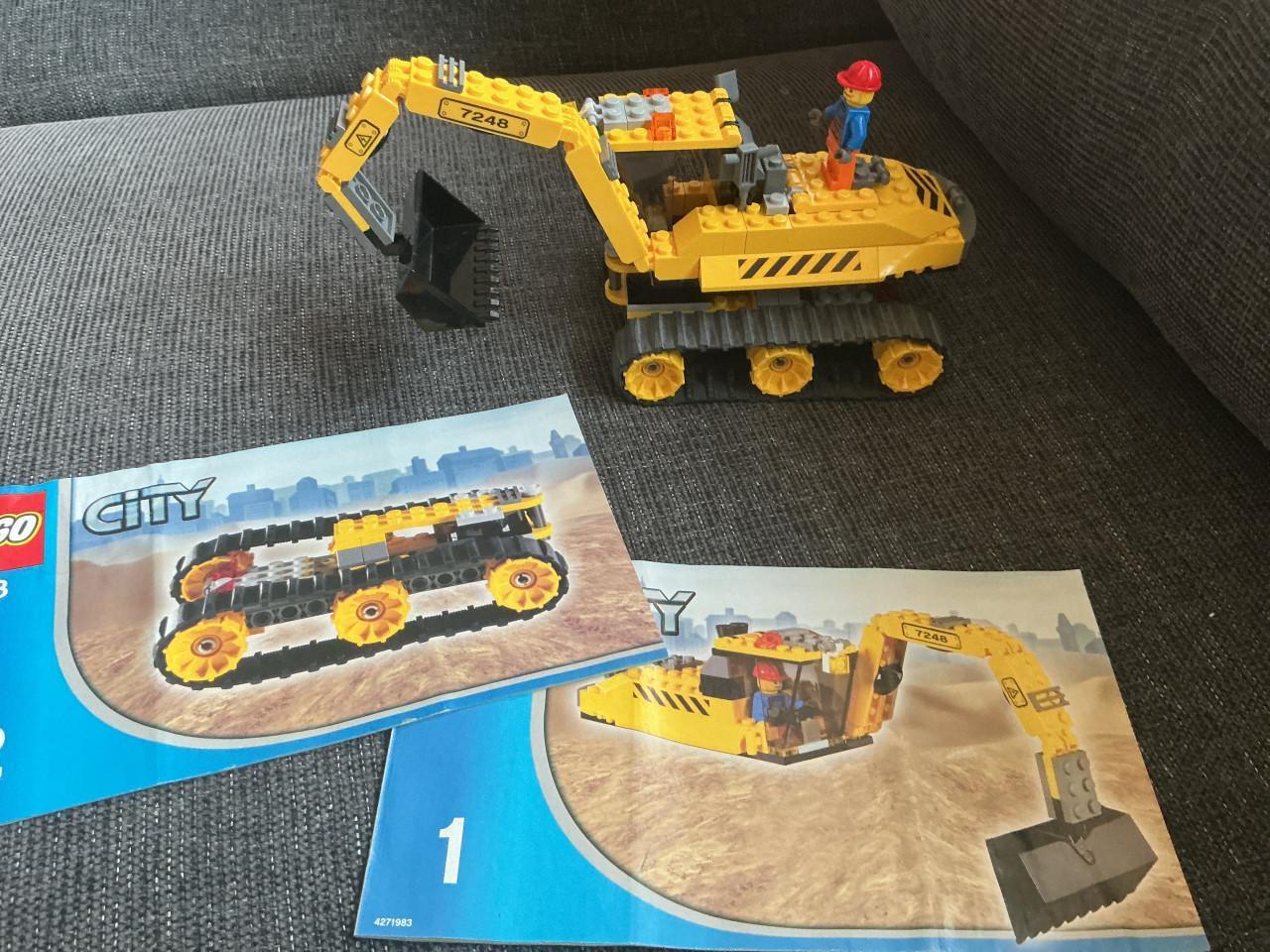 Lego city graafmachine 7248