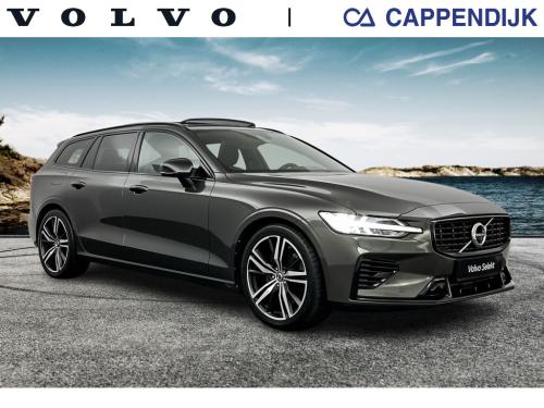 Volvo V60 t6 340pk recharge r-design| pano| b&w sound| adap.cruise| 360cam