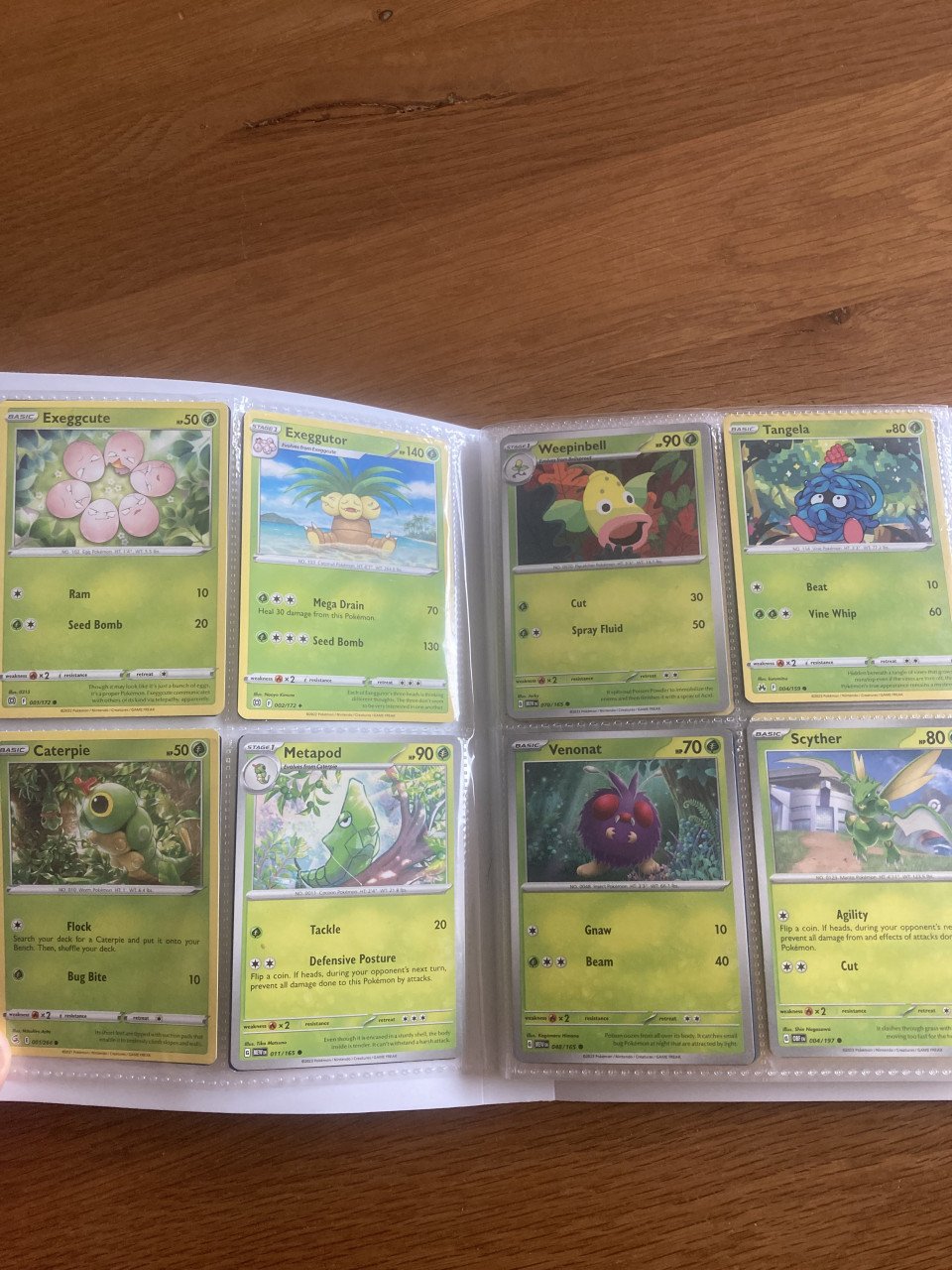 Map met Pokemon kaarten