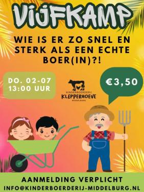 Vijfkamp bij Kinderboerderij de Klepperhoeve