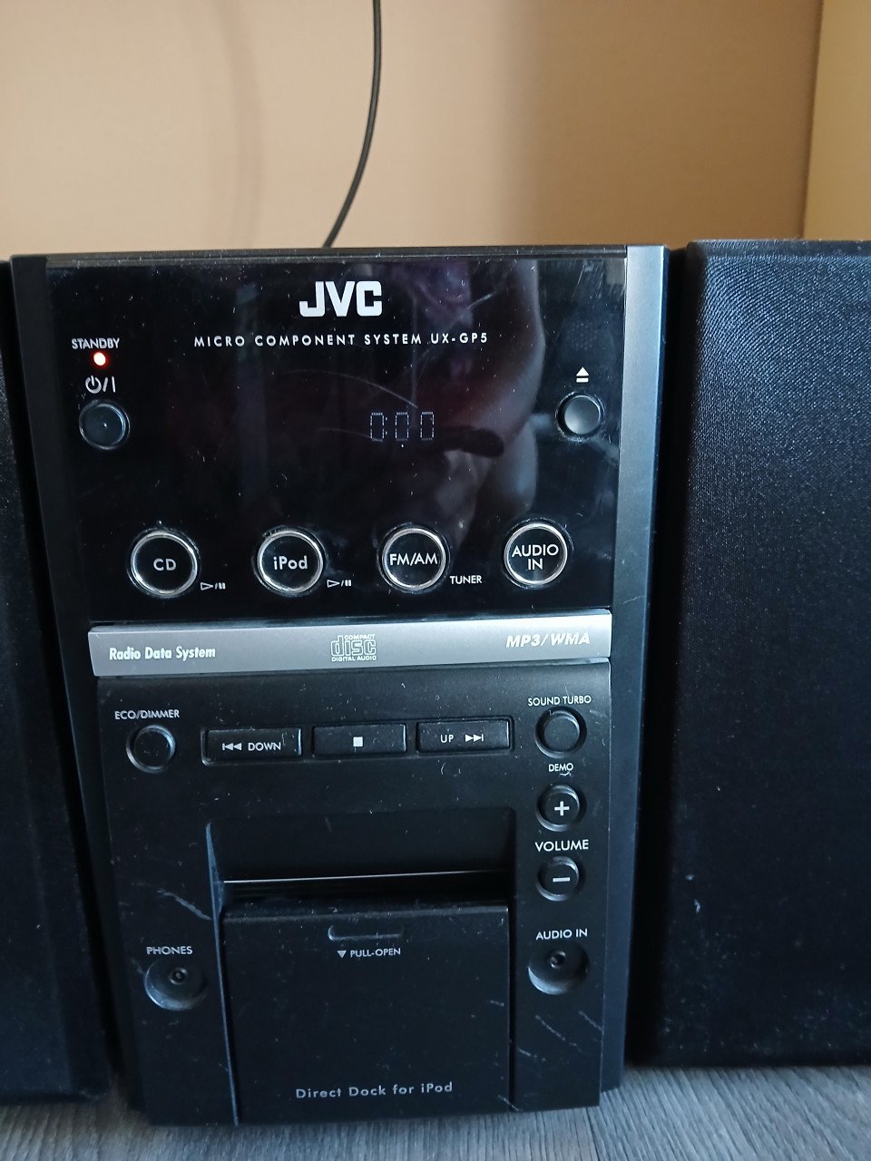 JVC 3-delige cd speler