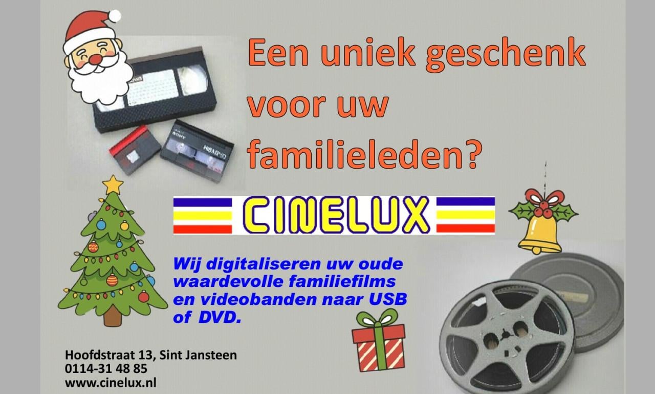 Uniek geschenk: Digitaliseren Films en Videobanden