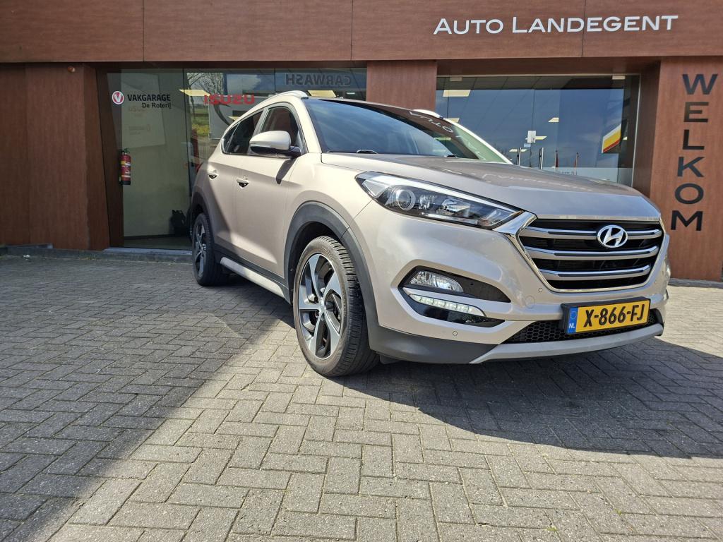 Hyundai Tucson 1.6 t-gdi 177 pk automaat | lederen bekleding | trekhaak |st