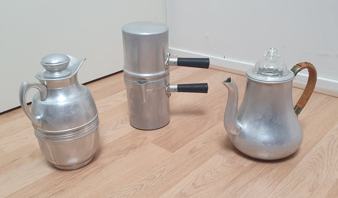 Aluminium koffiekan / thermoskan