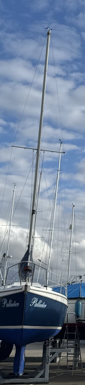 Kajuit zeilboot. Kievit 680 met zeilen inruil motor mogelijk