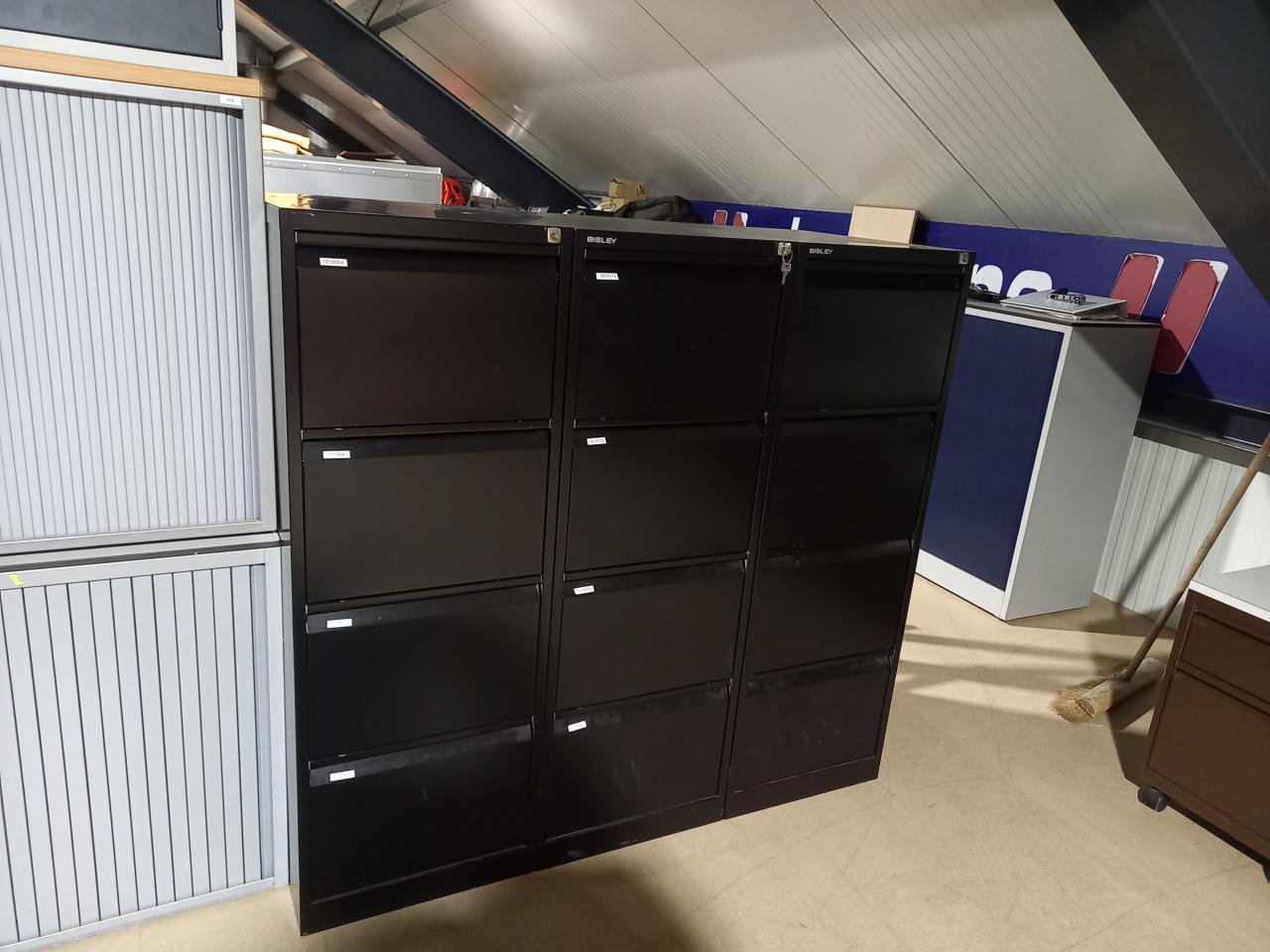 Dossierkast metalen ladekast bisley