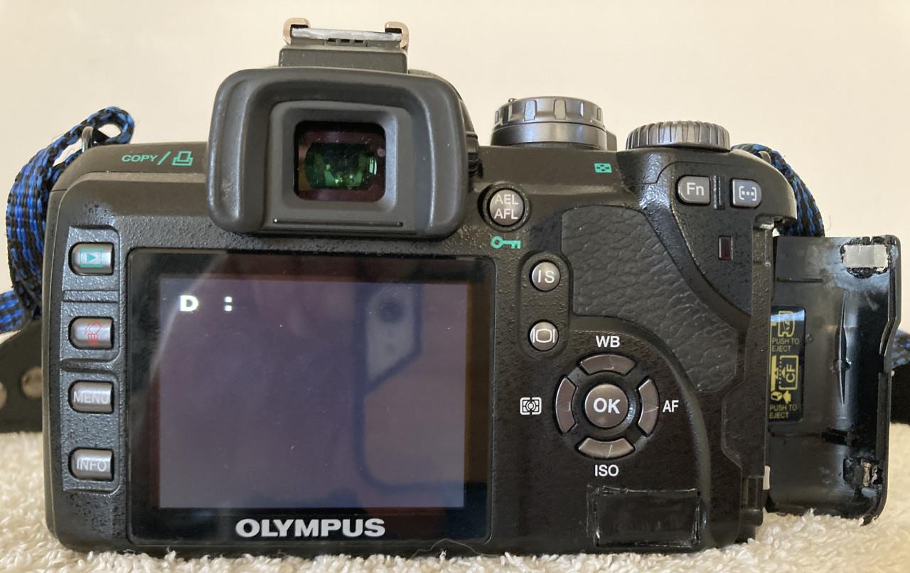 Olympus E-510 met toebehoren