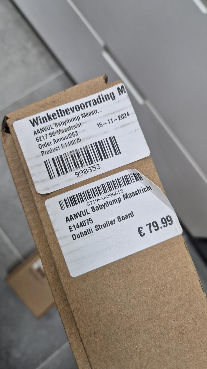 Dubatti meerijdplankje