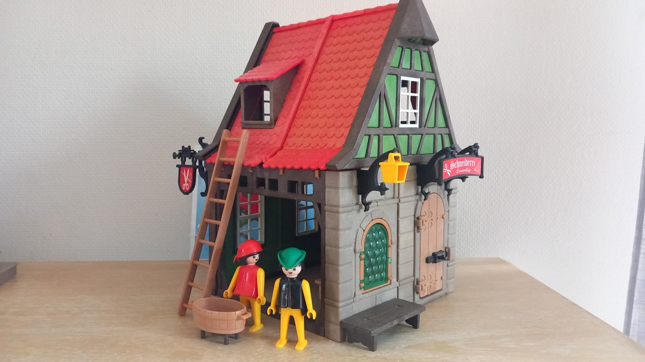 Playmobil kleermakershuis setnr 6364