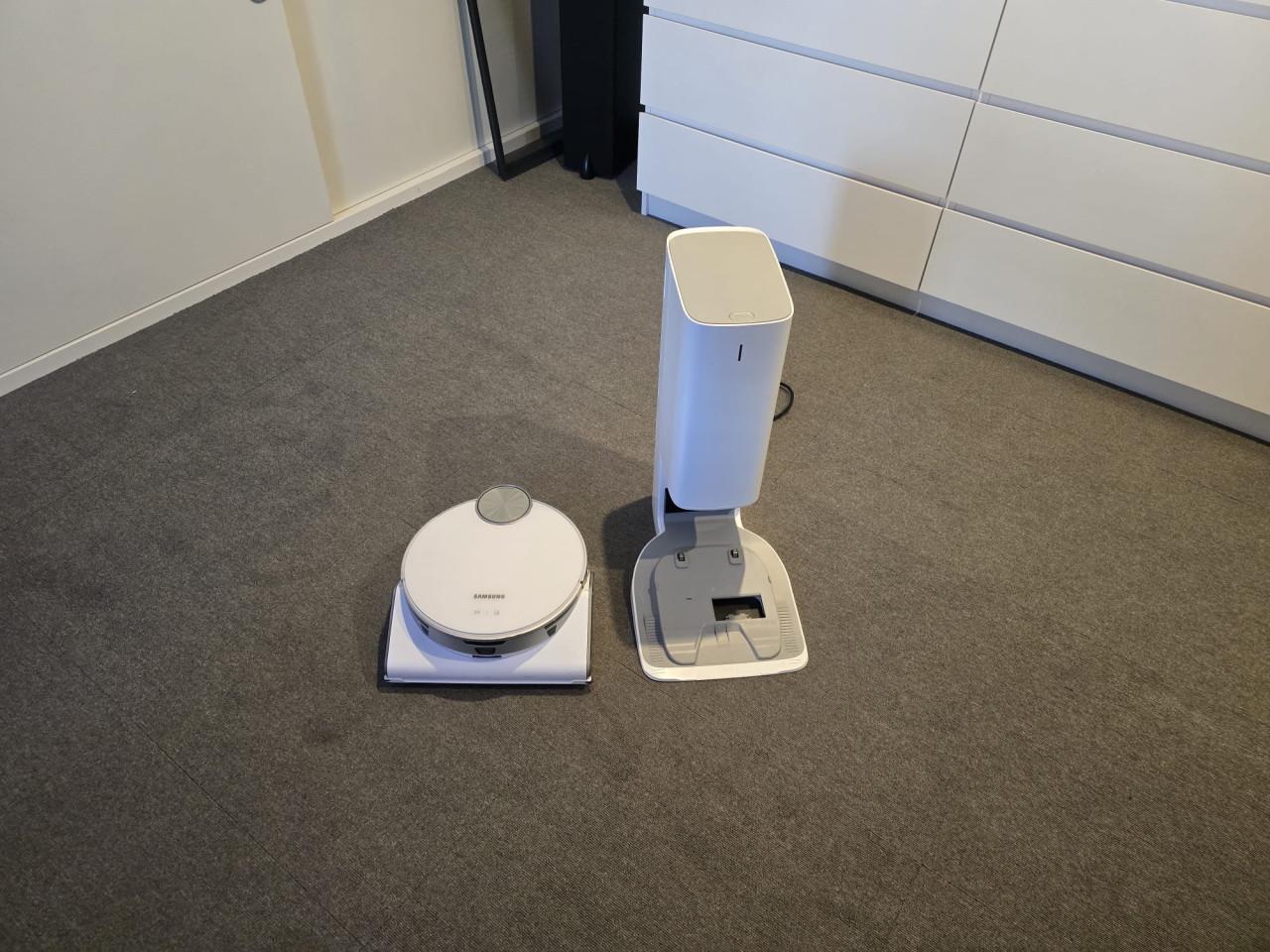 Samsung Jet Bot AI+ Robotstofzuiger (Model VR50T95735W) met Clean Station