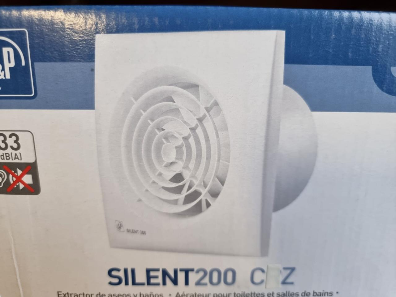 Soler & Palau Silent (200CZ) Douche/Toilet ventilator