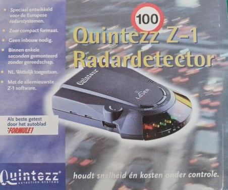 Radarverklikker Quintezz Z-1