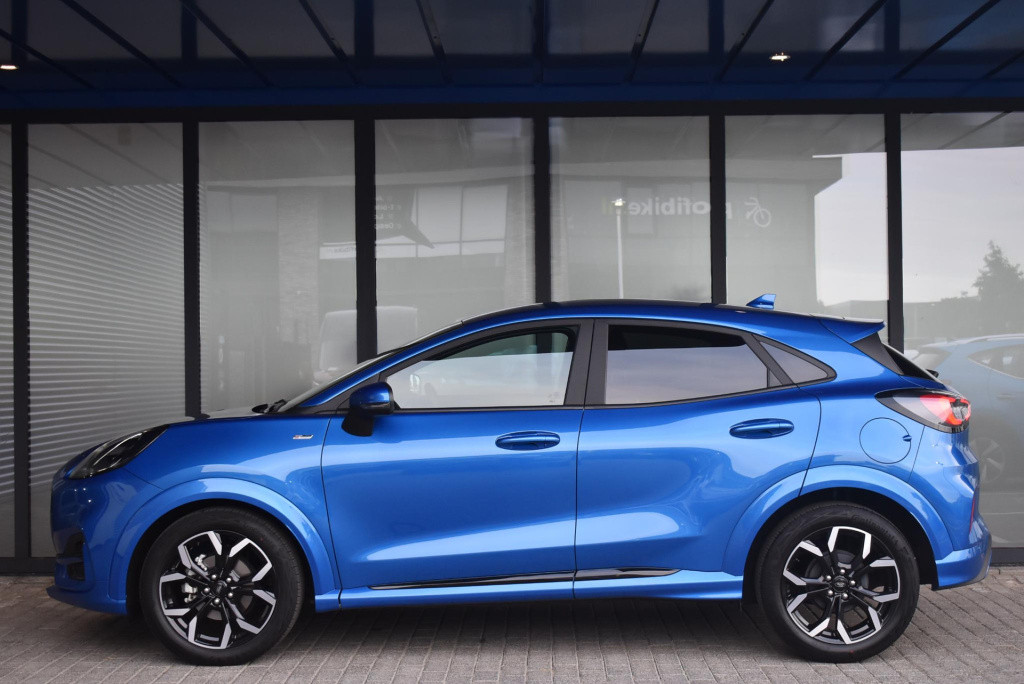 Ford Puma 1.0 ecoboost hybrid st-line | half-leder | navigatie | apple carp