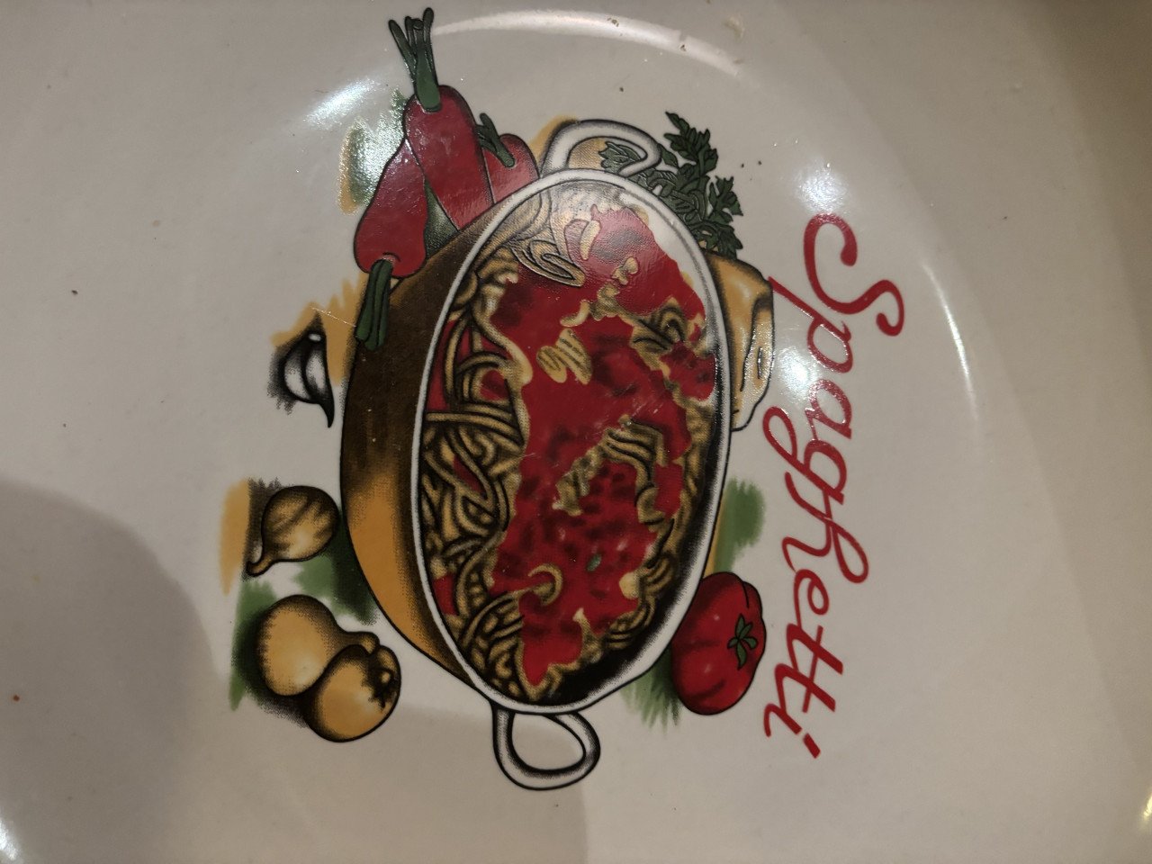 2  spaghetti / pasta borden