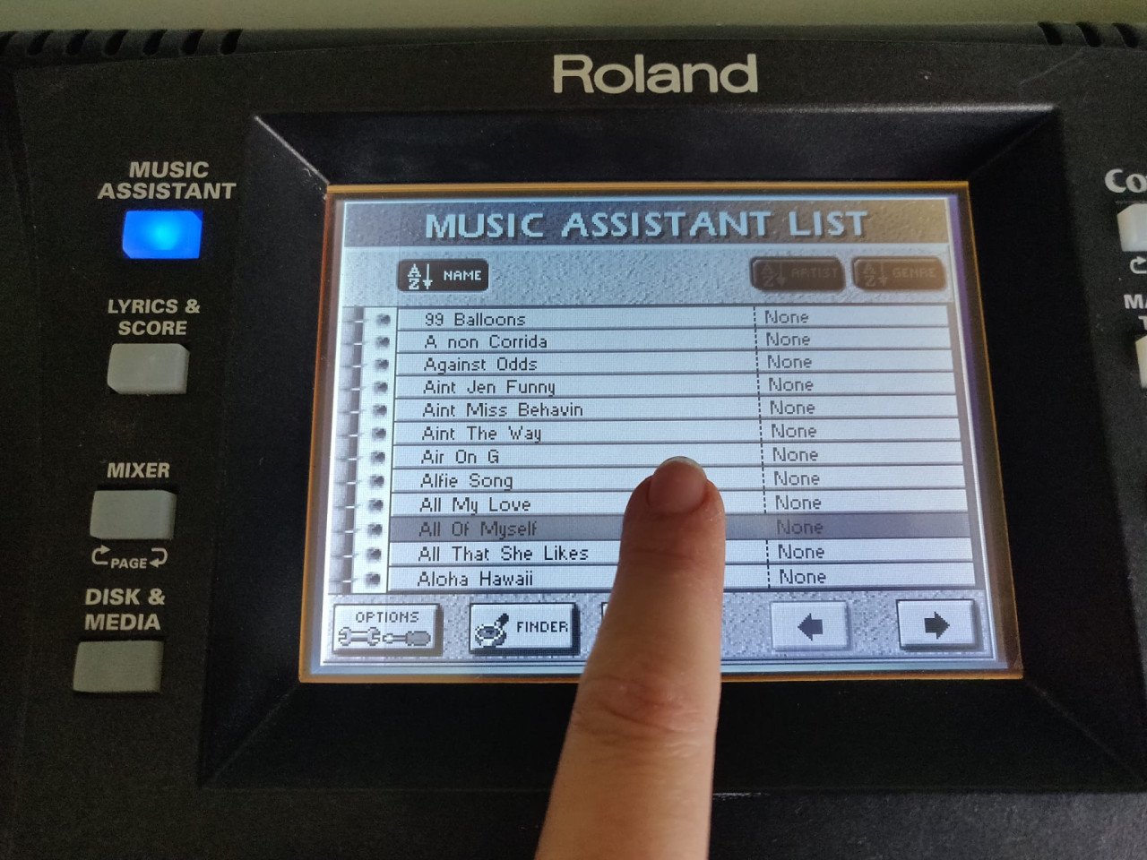 Gaaf keyboard: Roland E-50 Music Workstation!
