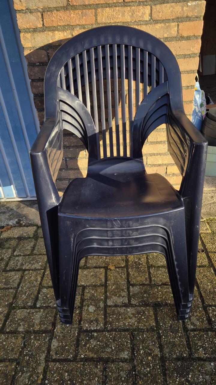 Stapelbare tuinstoelen