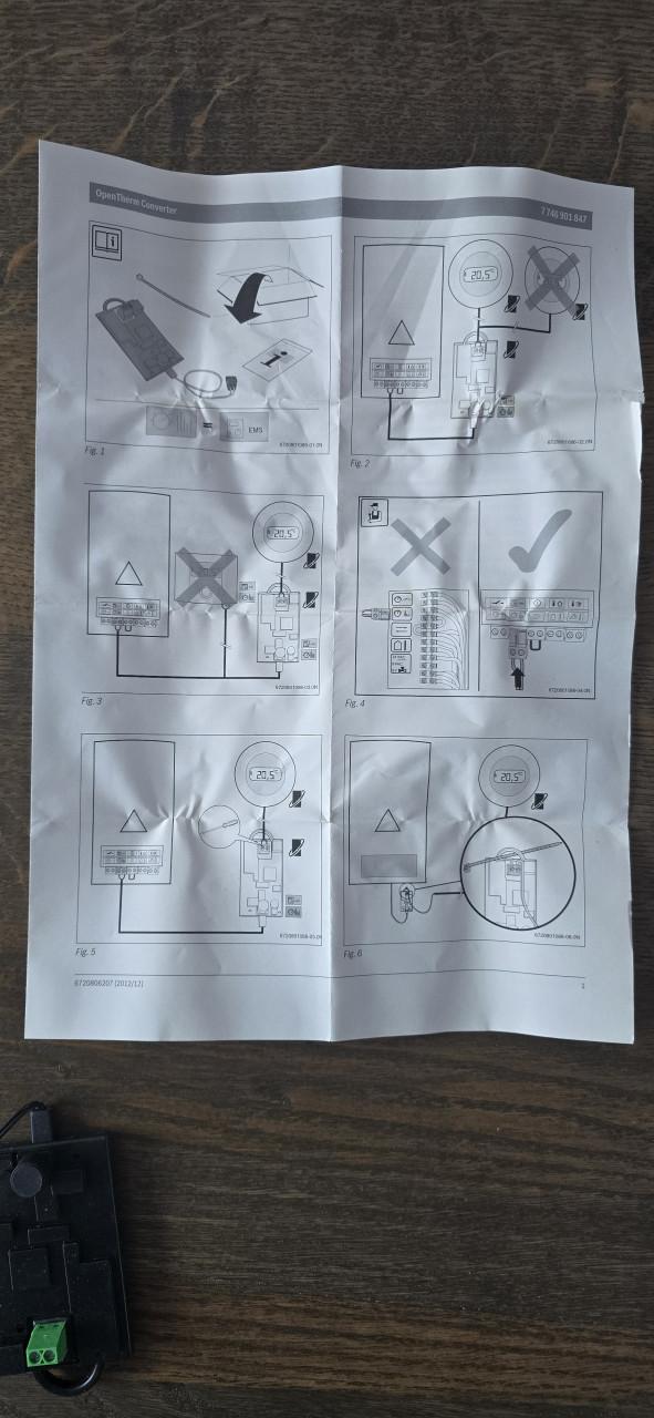 Open therm converter