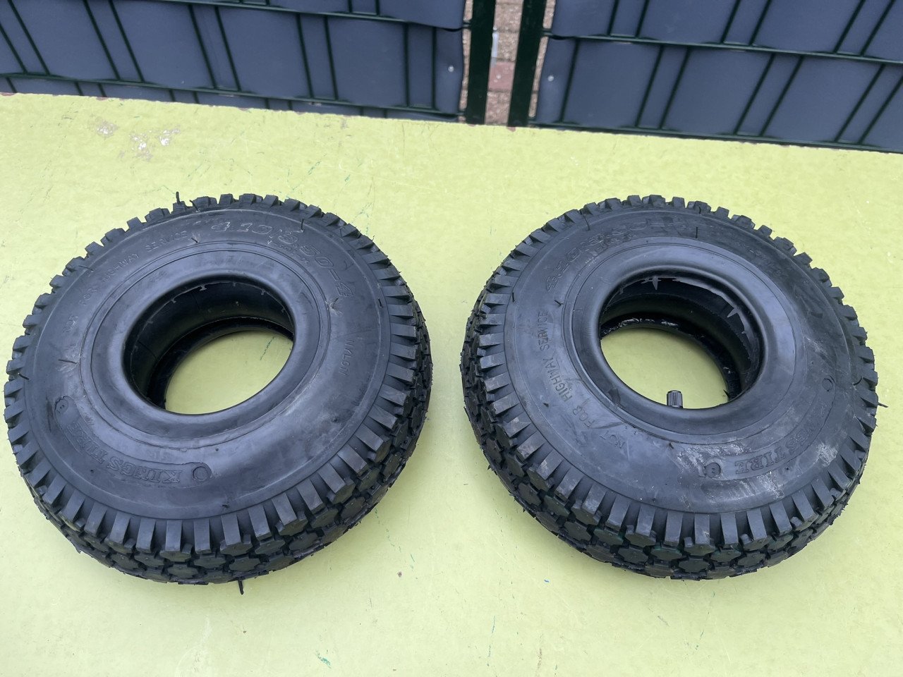 Binnen+ buitenband 4.10/3.50-4