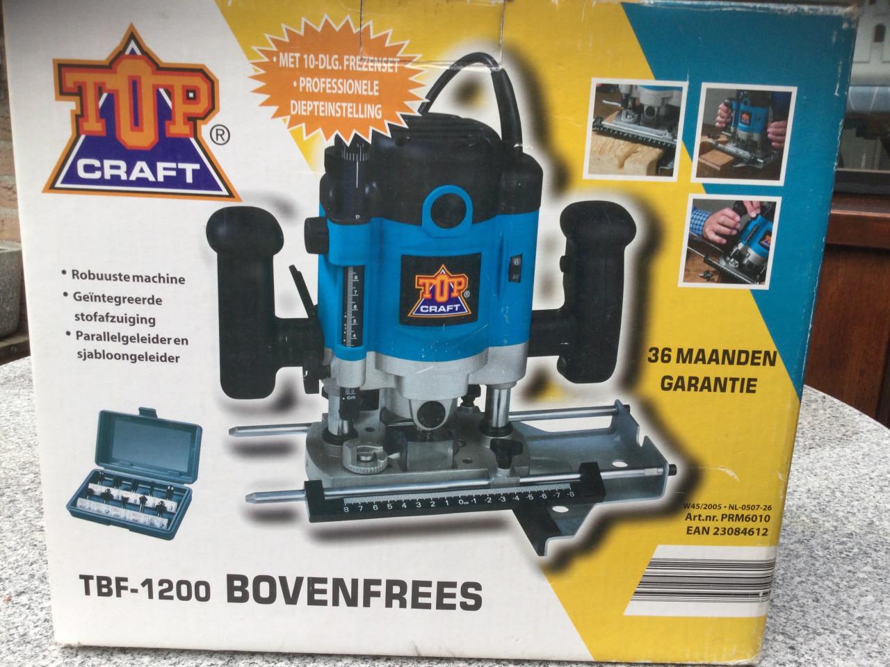 Te koop TopCaft bovenfrees.