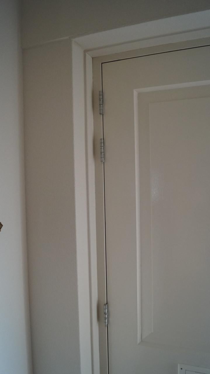 Hardhouten buitendeur 4 x 93 x 210 cm
