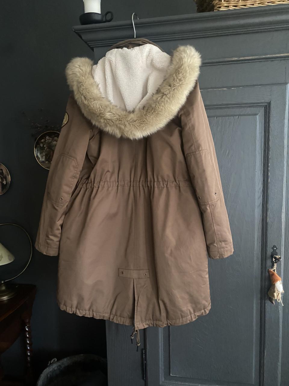 Warme parka jas 38