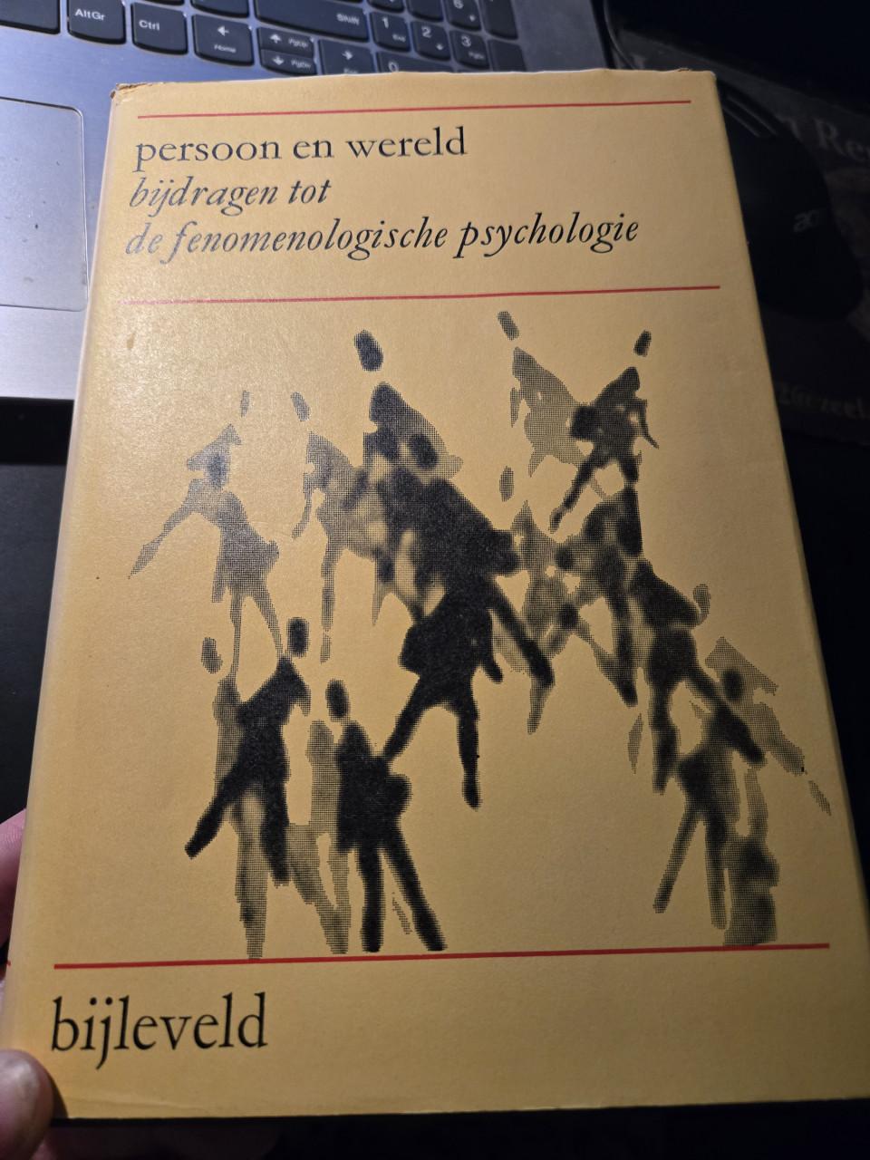Boek  "Persoon en wereld: bijdragen tot de fenomenologische psychologie"