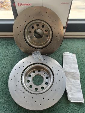 Set remschijven Brembo Audi Seat Leon, Skoda Octavia Combi, VWGolf Cupra