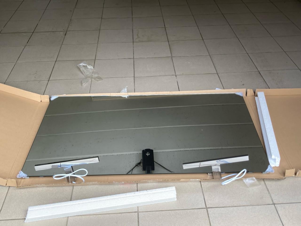 Badkamerspiegel met verlichting