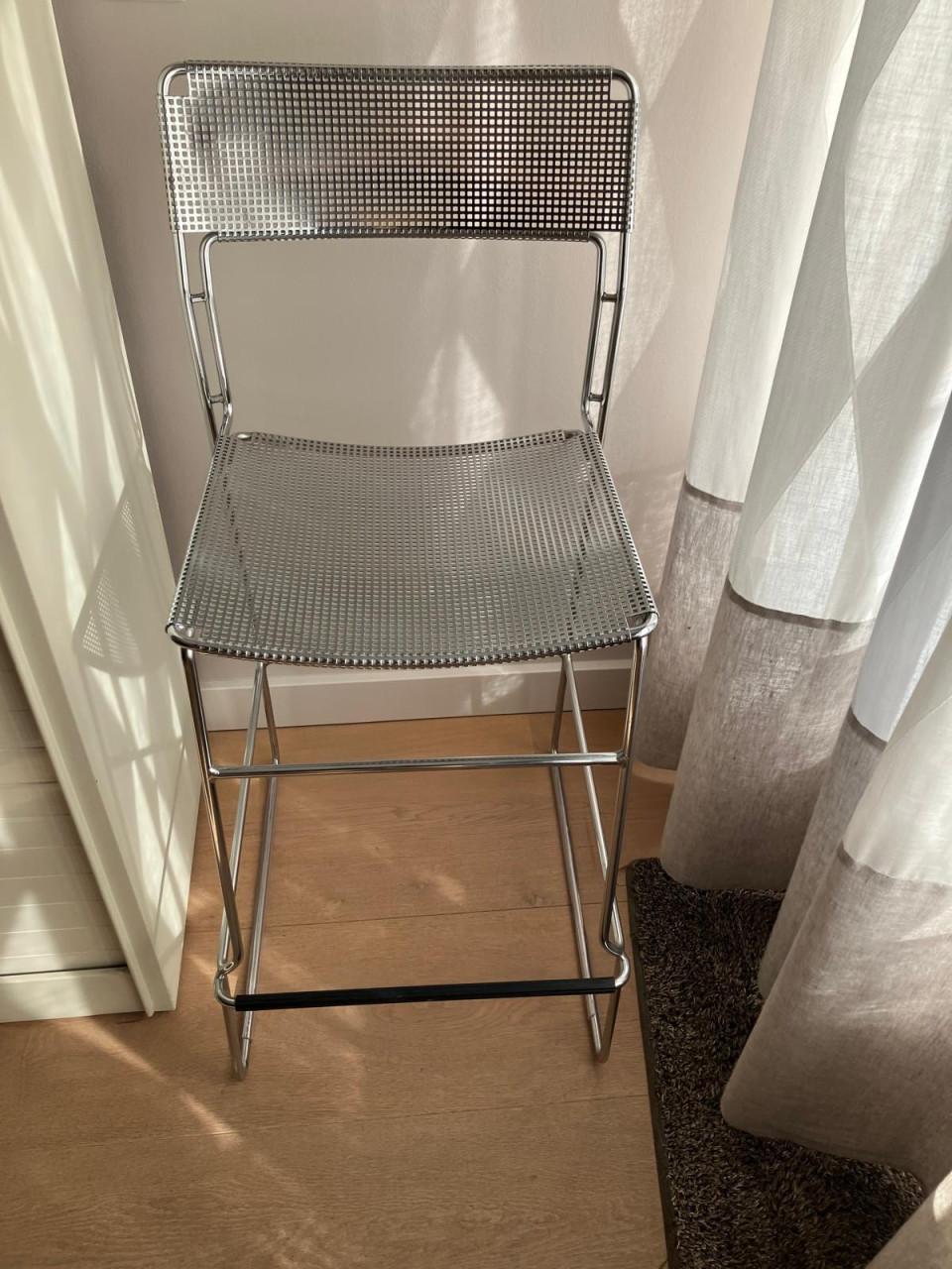 Design Barkrukken roestvrijstaal