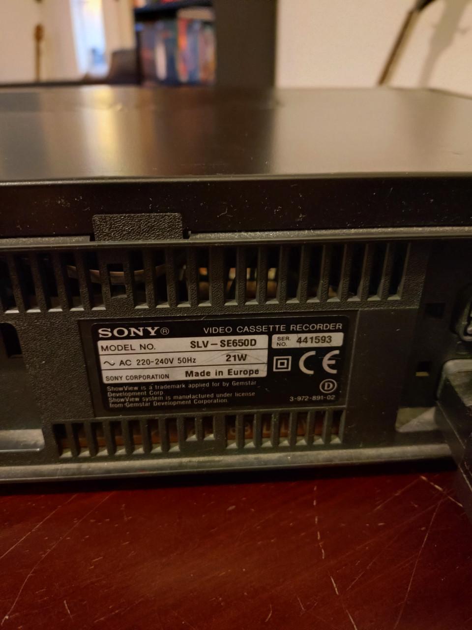 Videorecorder VHS te koop!